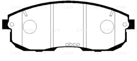 Колодки тормозные дисковые NISSAN 180SX 1991 - 1999 / 200SX 1988 - 1994 / 350Z 2002 - / Altima 2004 — фотография товара