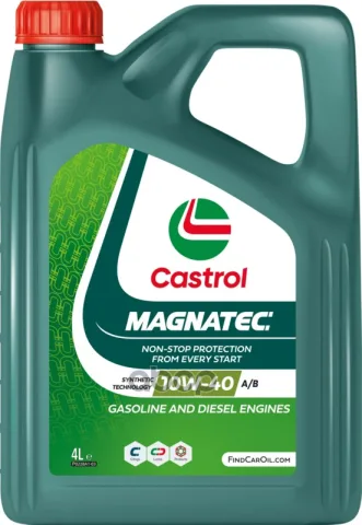Масло моторное 10W40 CASTROL 4л MAGNATEC DUALOCK A3/B4