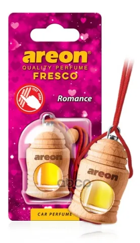 Ароматизатор "AREON FRESCO" флакон с деревянной крышкой "Романтика" 051-325