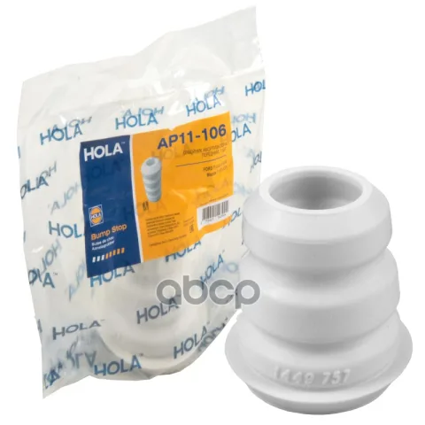 Отбойник амортизатора, переднего, ford focus i/ii/iii, mazda 3 (03-09), (1 шт.), hola, ap11-106