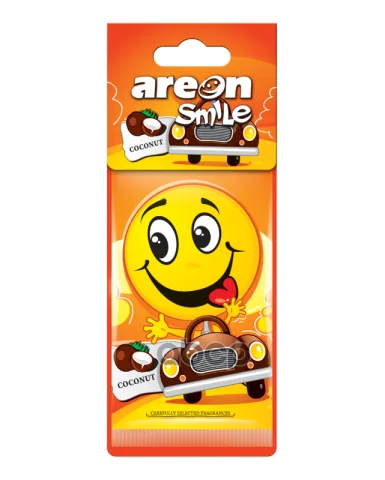 Ароматизатор "AREON SMILE RING"  "Кокос" 704-320 (мин.упак.10шт)