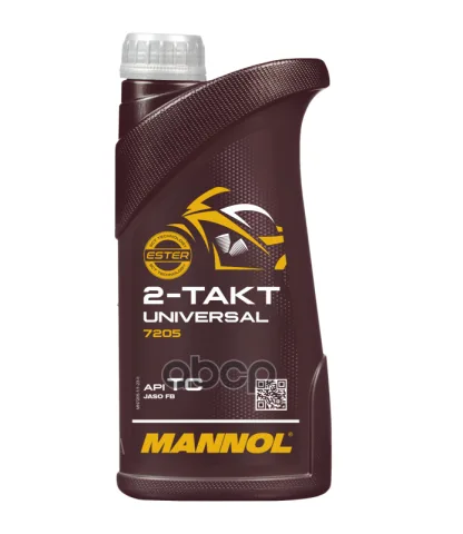MANNOL/Масла для легкомоторной и сельскохозяйственной техники 2-ТAKT UNIVERSAL  20x1lt