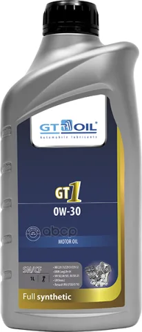 Масло GT1  SAE 0W-30  API SN/CF син.  1 л