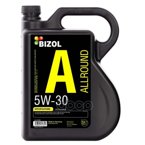 Масло моторное Allround 5W-30 SP/SN Plus GF-6A (5л)