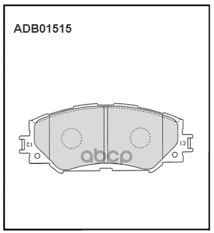 Колодки тормозные (Heavy Duty серия - усил.) передние Toyota Corolla 06-14 / Toyota Auris 06-12/12-1