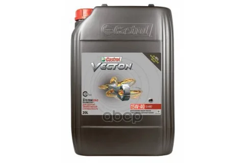 Масло моторное минеральное Vecton 15W-40 CI-4/E7 20л CAT ECF-2 Cummins CES 20077 CES 20078 DDC Power