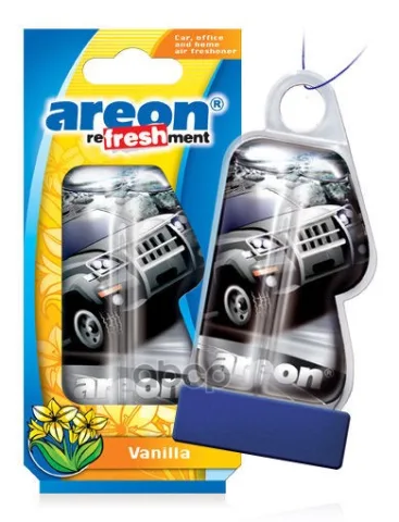 Ароматизатор "AREON REFRESHMENT LIQUID" гелевый "Ваниль" 025-907 — фотография товара