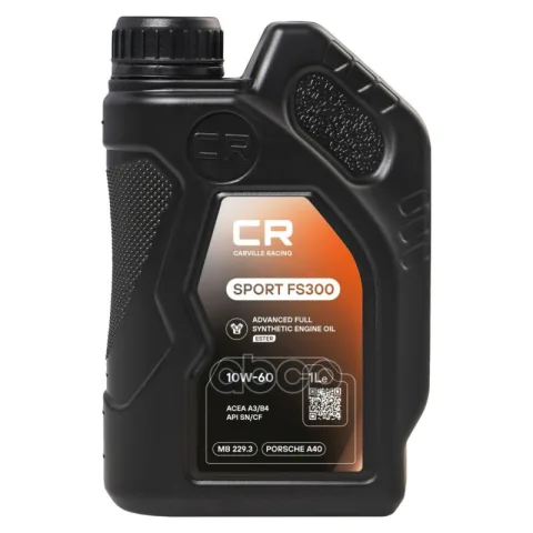 Масло моторное Carville Racing SPORT FS300 10W60 A3/B4 синтетика (1 л)