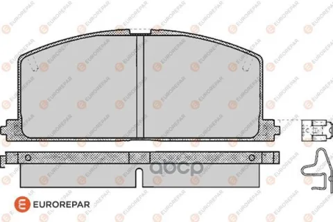Колодки тормозные TOYOTA CAMRY/CARINA/CELICA/COROLLA/STARLET 1.3-2.0D 83>02 передн. — фотография товара
