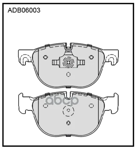 Колодки тормозные передние BMW X5 (E70) 06-13  (F15) 13-18 / BMW X6 (E71  E72) 07-14  X6 (F16) 14-19