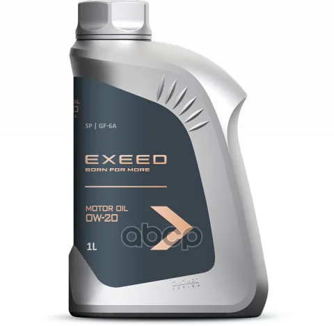 Масло моторное exeed 0w-20 api sp  ilsac gf-6a  нк. 1 л