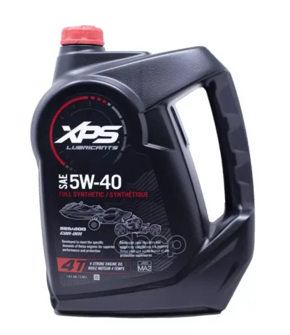 Масло моторное BRP XPS 4T 5W-40 синтетическое, 3.785л старый 9779134