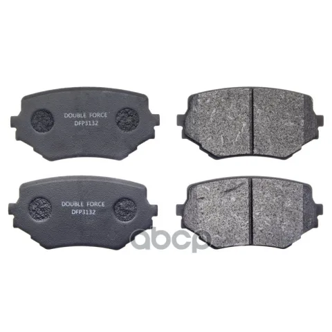 Колодки тормозные дисковые передние Double Force