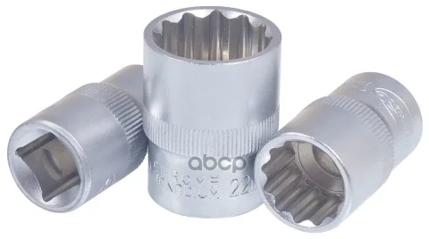 Головка 10мм 1/2" 12-гранная (АвтоДело)