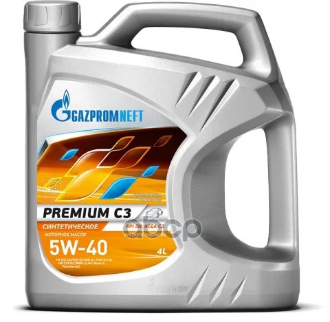 Газпромнефть Premium C3 5w40 4л 253142233