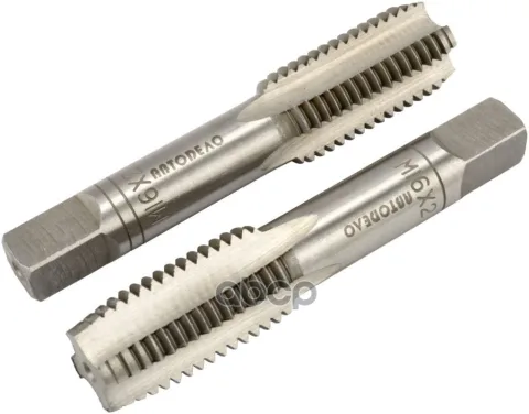 Метчик ручной  M6 шаг 1.0 (2шт) сталь HSS4341