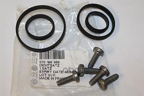 Прокладка масляного радиатора комплект VW Touareg 070 198 389 VAG 070198389