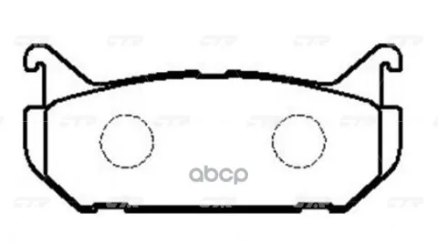 Колодки тормозные MAZDA 626 1991 ~ 1997 / Capella 1997 ~ / Clef 1992 ~ / Cronos 1991 ~