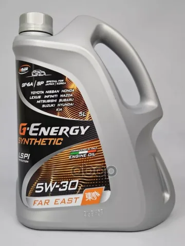 Масло G-Energy Synthetic Far East 5W-30 (5=4л)