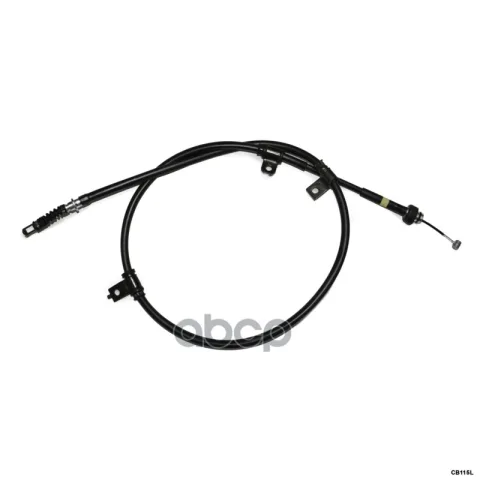 Трос ручного тормоза левый Hyundai Elantra 2000-2010 (дисковый тормоз)