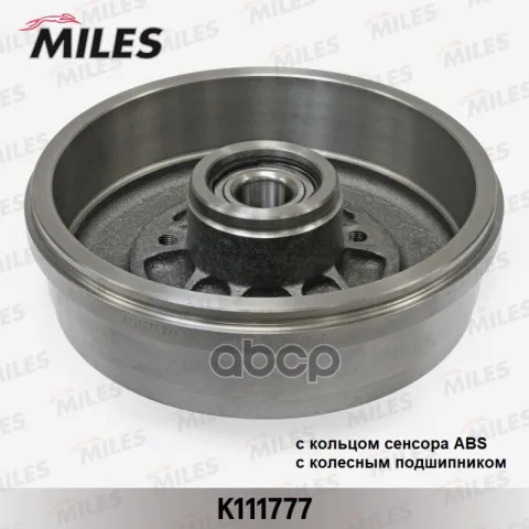 Барабан тормозной с подшипником и кольцом ABS RENAULT DUSTER 10-18 K111777
