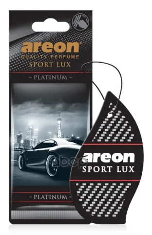 Ароматизатор "AREON LUX SPORT" бумажный PLATINUM 704-411-3P (мин.упак.10шт)