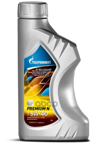 Масло Gazpromneft Premium N 5W-40 (1л)