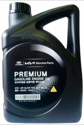 Масло моторное Hyundai/Kia Premium Gasoline полусинт. 5W-20 4л.