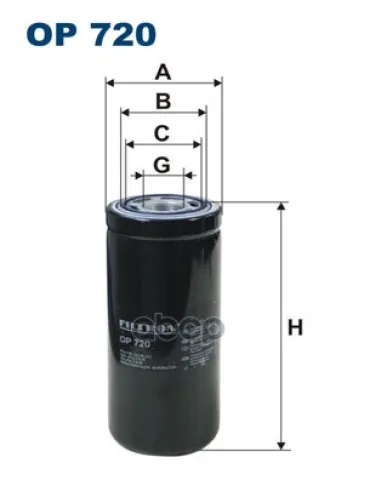 Filtron OP 720 Фильтр масляный