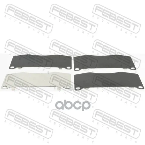Комплект монтажный для дисковых колодок TOYOTA LAND CRUISER PRADO 150 2009-2017 0103-TRJ150F