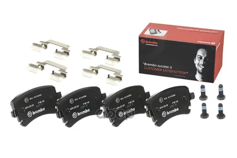 Колодки тормозные дисковые задн. AUDI A6 (4F2  C6) 05/04-03/11 / AUDI A6 Avant (4F5  C6) 03/05-08/11