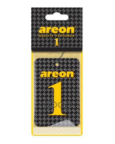 Ароматизатор "AREON" "№1" бумажный   (мин.упак.10шт)