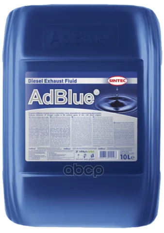 Мочевина водный раствор AdBlue SCR Sintec (10л) 804