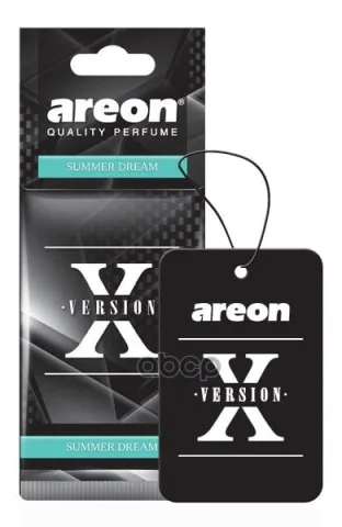 Ароматизатор "AREON REFRESHEMENT X-VERSION" бумажный " Summer Dream"  AXV-009 (мин.упак.10шт)