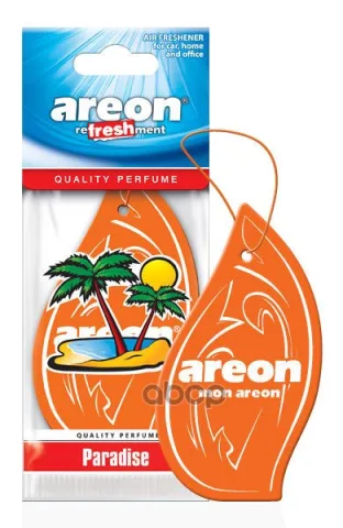 Ароматизатор AREON бумажный CLASSIC REFRESHMENT PARADISE/РАЙ ЧЗ ОСУ