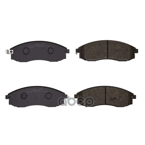 Колодки тормозные дисковые передние Double Force