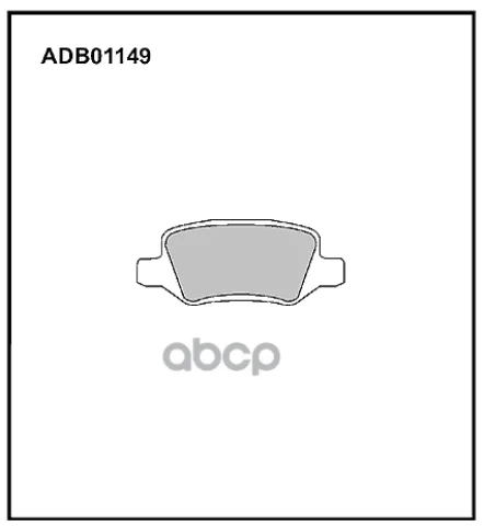 Колодки тормозные задние Mercedes-Benz A-Class (W168  W169) / B-Class (W245) 05-11
