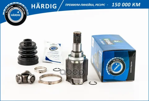 Шрус CHEVROLET Lacetti, Aveo (08-12) (внутр.) [22/29, L=157mm] (HBIC8010) B-RING HRDIG