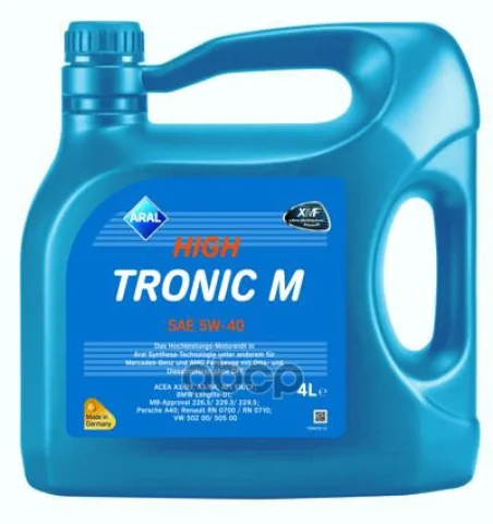 ARAL HighTronic M 5W-40 (4л) 158CC1 — фотография товара
