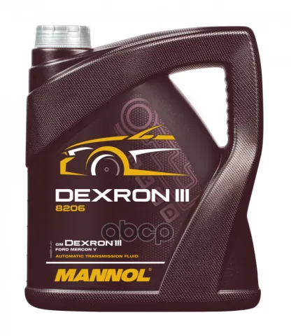 MANNOL/Трансмиссионные масла ATF DEXRON III   4x4lt