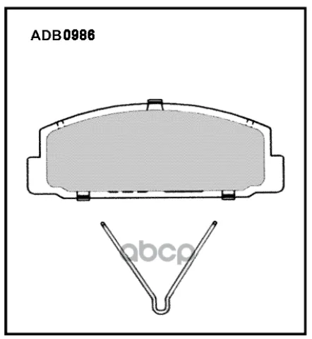 Колодки тормозные задние Mazda 323 89-> / Mazda 6 07-13  626  RX-7 III 92-02