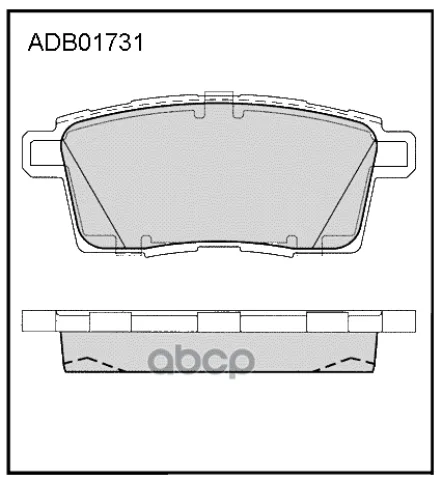 Колодки тормозные передние Mazda CX-7 06-14  CX-9 06-07