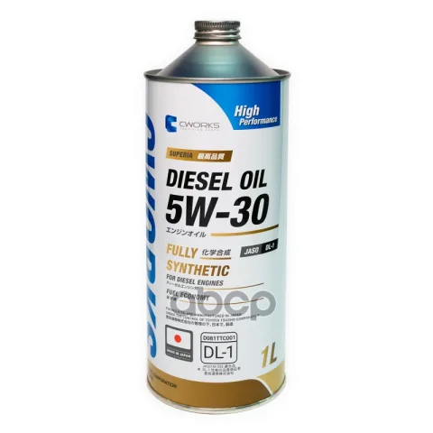 Масло моторное 5W-30 DL-1, 1л