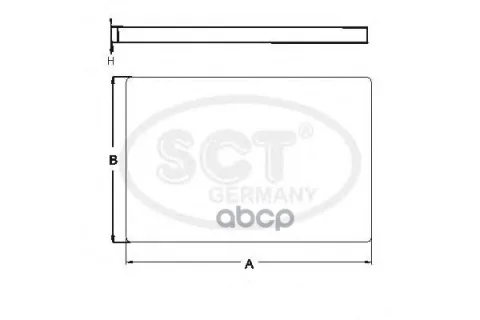 Салонный фильтр TOYOTA COROLLA (E12) 02-07/AVENSIS 02-08