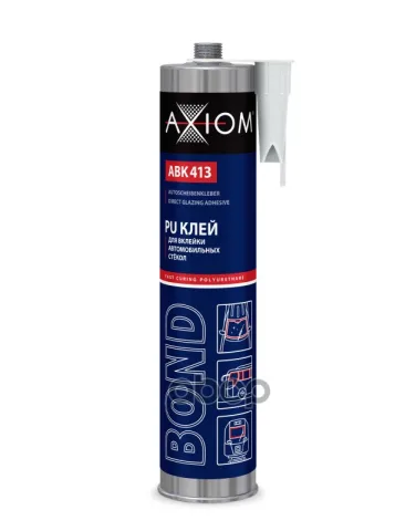 Клей для вклейки стекол AXIOM черный 280мл