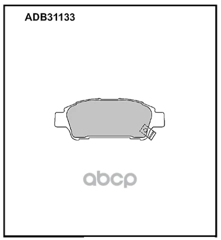Колодки торм. TOYOTA PREVIA (ACR3) PREVIA ESTIMA/EMINA/LUCIDA AVENSIS VERSO (AC) 08.00-