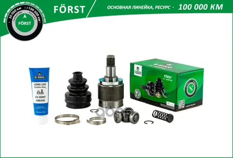Шрус ZAZ 1102 Tavria (88-)  Chance (09-) (внутр.) [22/22] (BLC102V) B-RING FORST