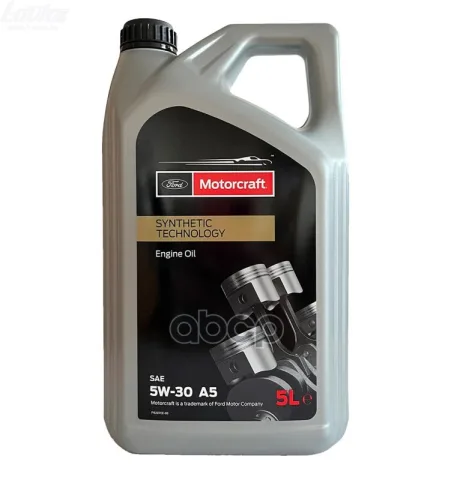 MOTORCRAFT SYNTHETIC TECHNOLOGY ENGINE OIL SAE 5W-30 A5 (5л) Германия