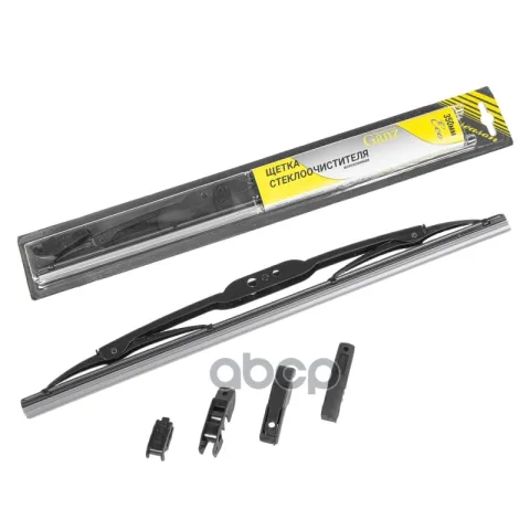 Щетка стеклоочистителя ECO 350mm (4 адаптера)  GANZ GIS01002