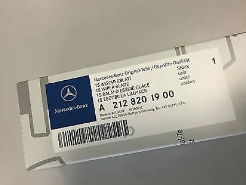 Щетка стеклоочистителя 650/600 мм бескаркасная комплект 2 шт MERCEDES-BENZ AERO A212 820 19 00